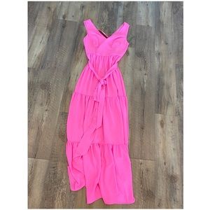 NWT Lilly Pulitzer Maurine dress Prosecco pink 10